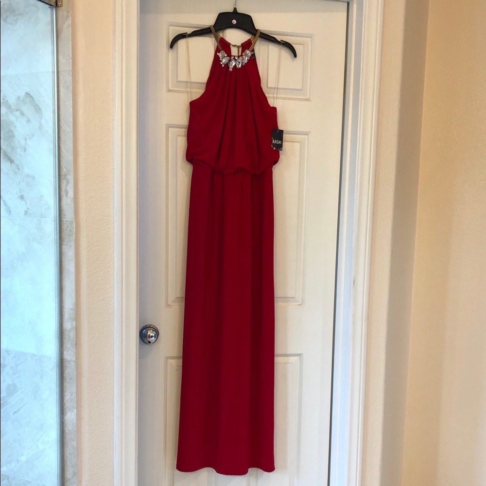 MSK RED Formal DRESS - Picture 1 of 6